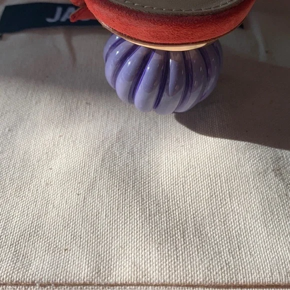 NEW JACQUEMUS Pink 'les Sandales Manosque' Heeled Sandals Size 37 - Picture 5 of 5